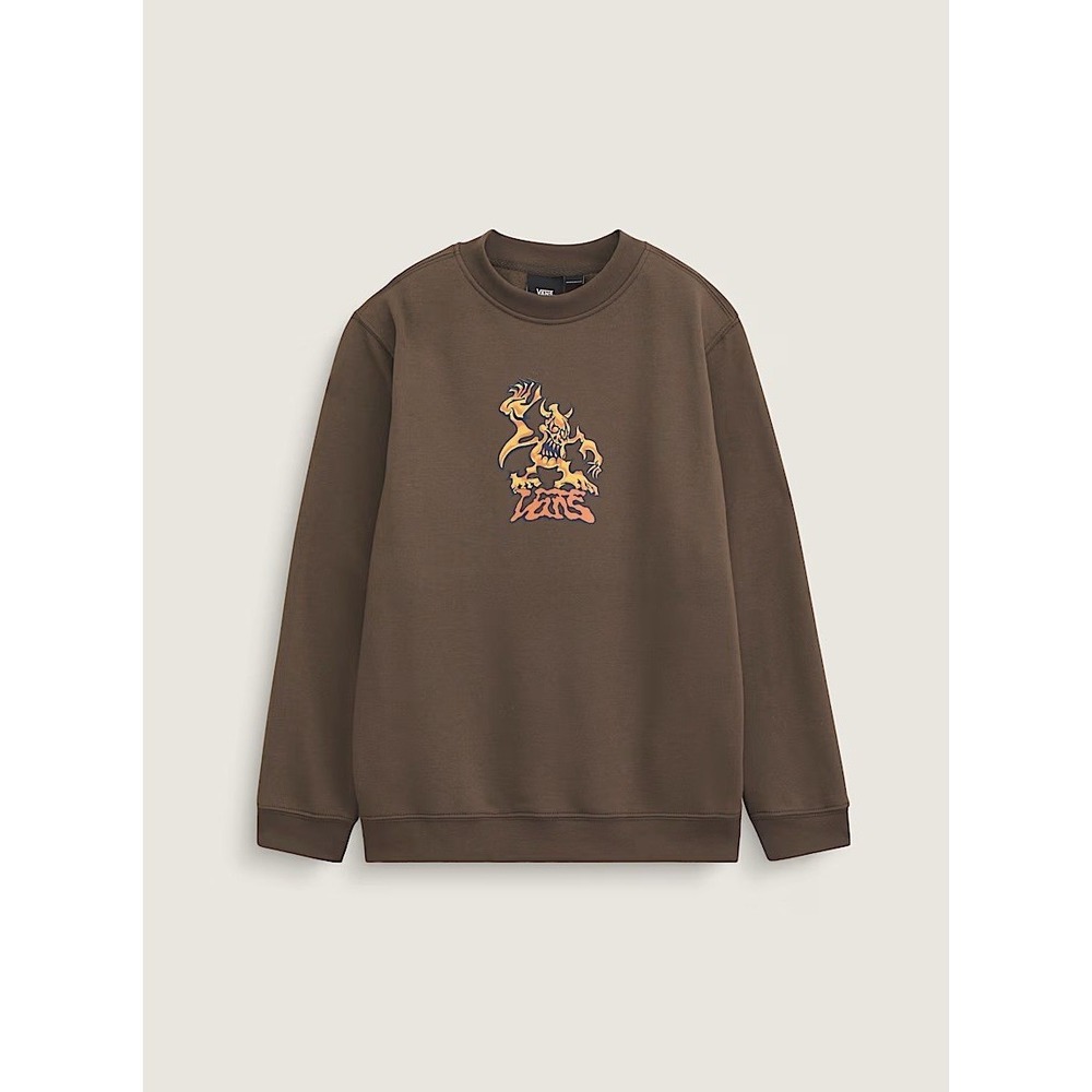 Vans Kids‎ Goblin Step Crew Sweatshirt Skater Pullover Boys Size L 14-16 NEW